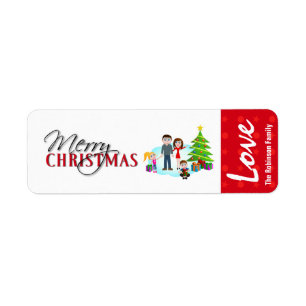 Christmas Gift Label Stickers