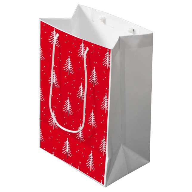 Christmas Gift Medium Gift Bag (Front Angled)