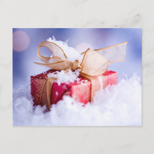 Christmas gift postcard (Front)