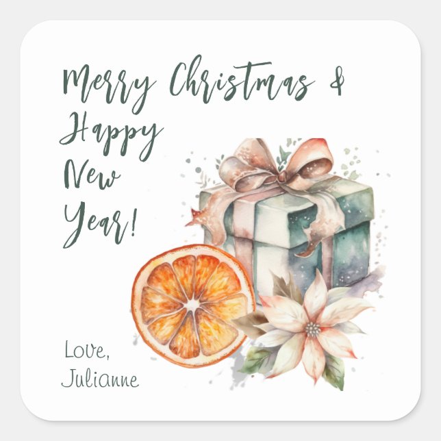 Christmas Gift Sticker (Front)