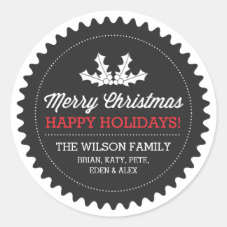 Christmas Gift Stickers / Labels