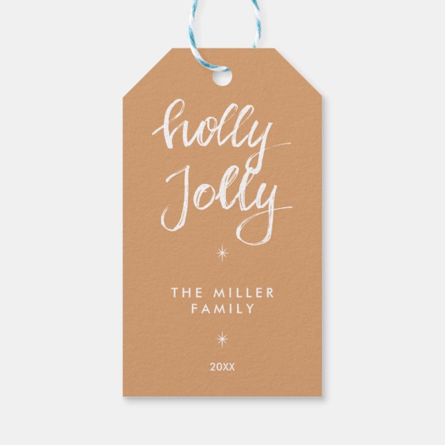 Christmas Gift Tag – Festive (Back)