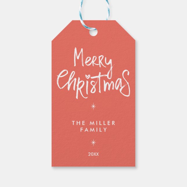 Christmas Gift Tag – Festive (Back)
