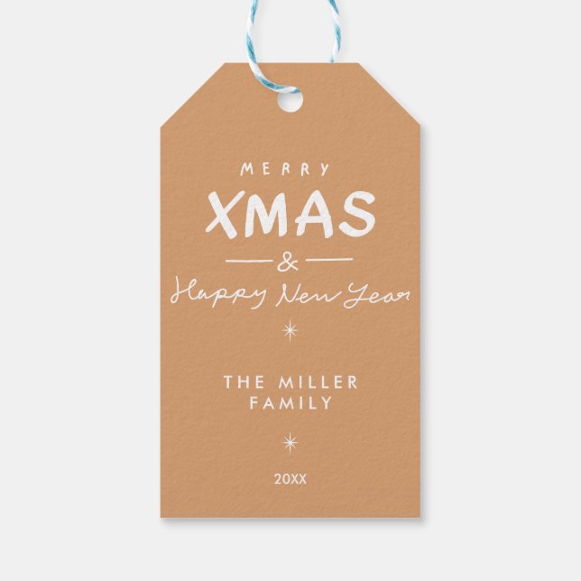 Christmas Gift Tag – Festive (Back)