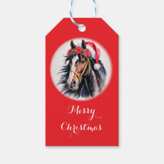 Christmas Gift Tag for Horse Lovers