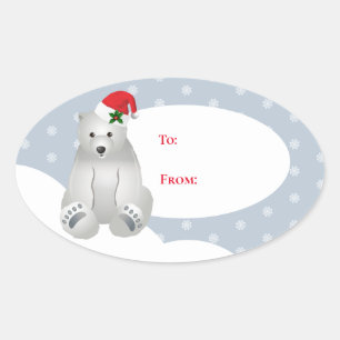 Christmas Gift Tag Stickers