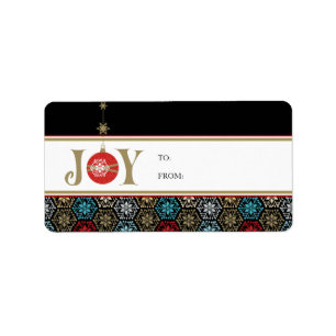 Christmas Gift Tag Stickers