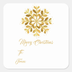 Christmas Gift Tag Stickers