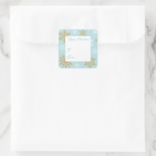 Christmas Gift Tag Stickers (Bag)