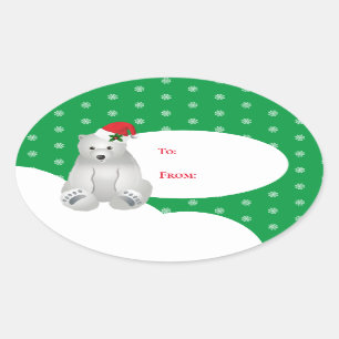 Christmas Gift Tag Stickers