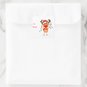 Christmas Gift Tag Stickers