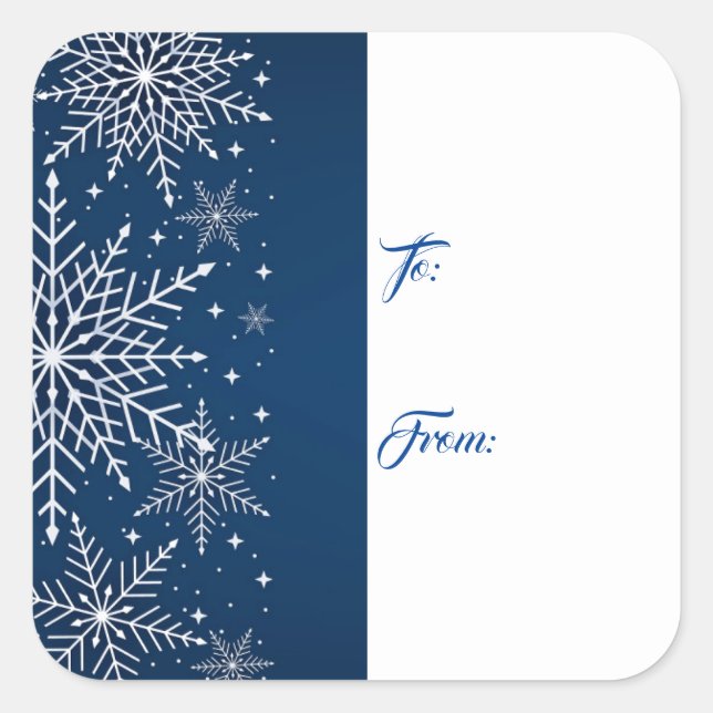 Christmas Gift Tag Stickers (Front)