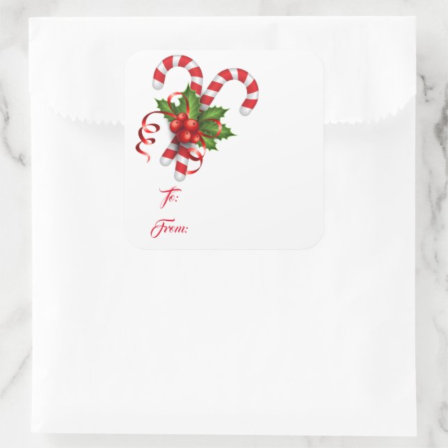 Christmas Gift Tag Stickers (Bag)