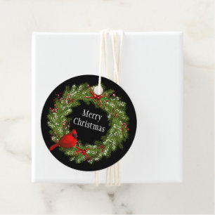 Christmas Gift Tag-Wreath Favour Tags