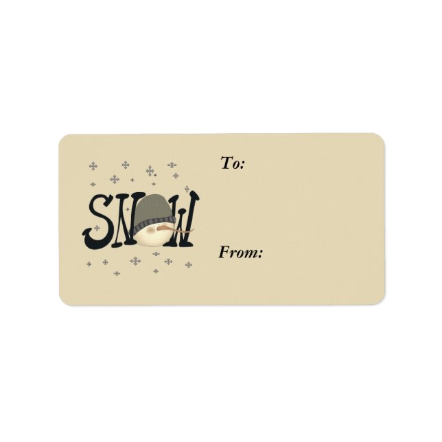 Christmas Gift Tags (Front)