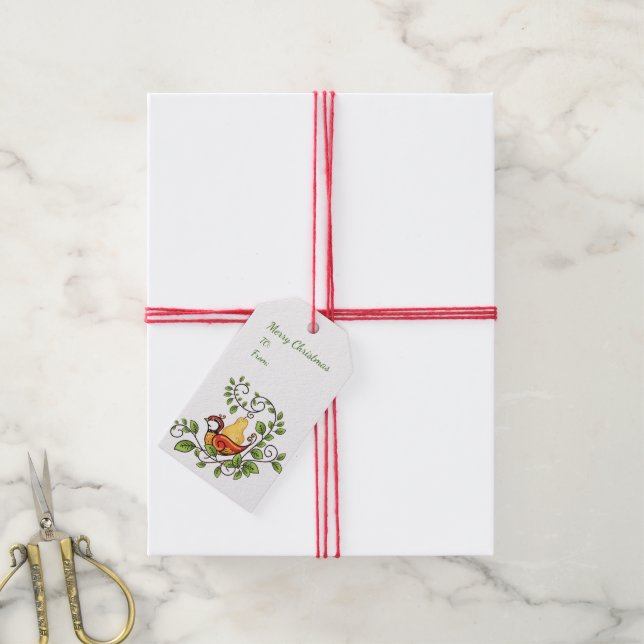 Christmas Gift Tags (With Twine)