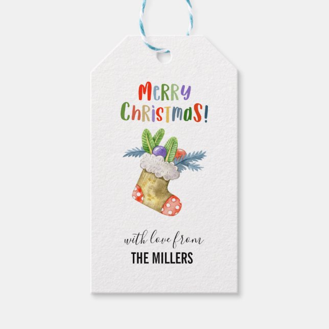 Christmas Gift Tags (Front)