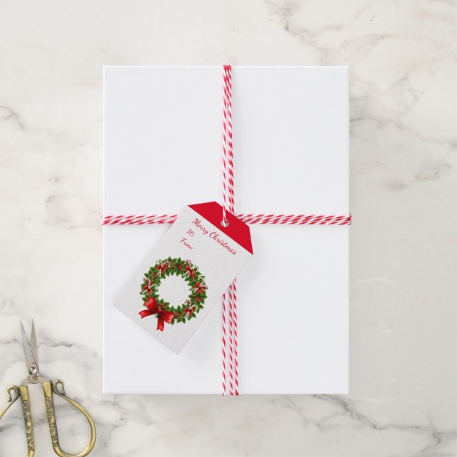 Christmas Gift Tags (With Twine)