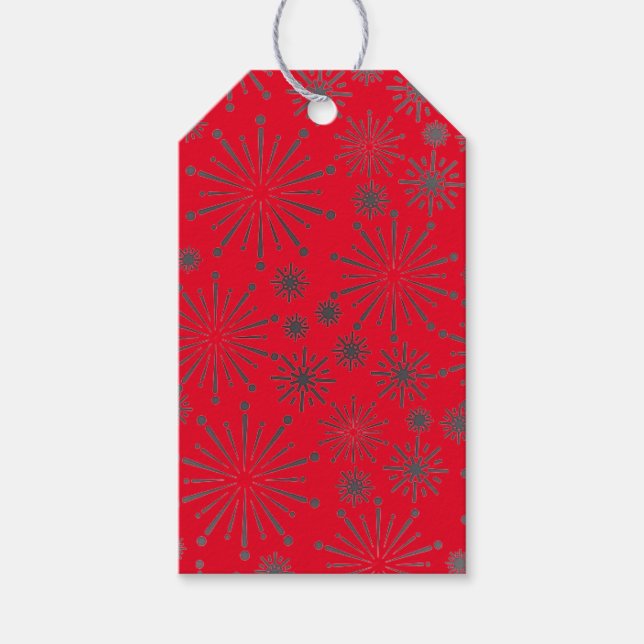 CHRISTMAS GIFT TAGS ART STYLE DESIGN (Front)