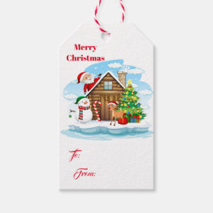 Christmas Gift Tags-Santa & Gang Tags