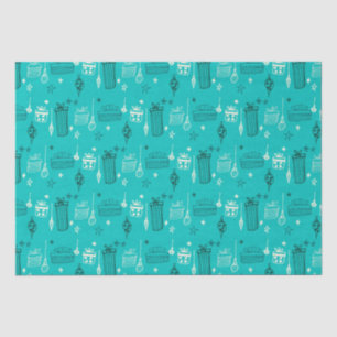 Christmas Gift Teal Tissue Paper