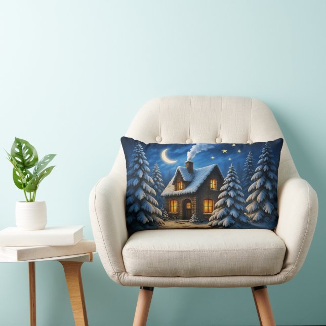 Christmas gift Throw Pillow (Chair)