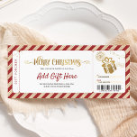 Christmas Gift Ticket Voucher Invitation<br><div class="desc">Christmas Gift Ticket Voucher Invitation.</div>