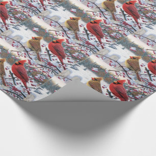 Christmas Gift Wrap/Cardinals Wrapping Paper