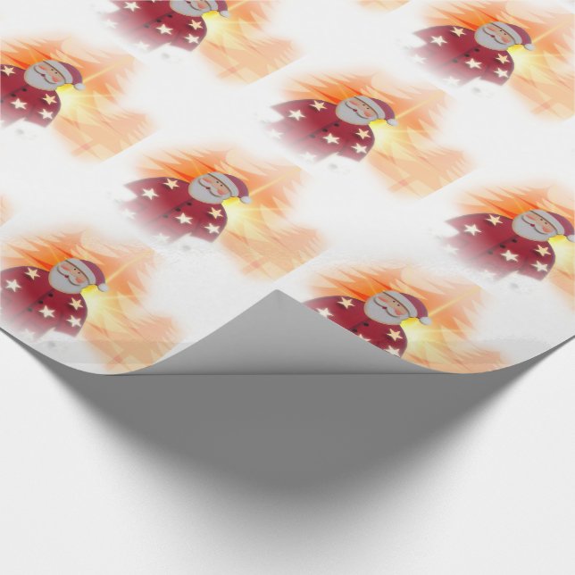 Christmas Gift Wrap/Santa Claus Wrapping Paper (Corner)