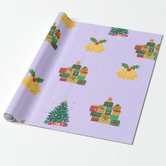 Christmas gift wrapping paper