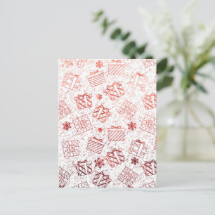 Christmas gifts 5 postcard