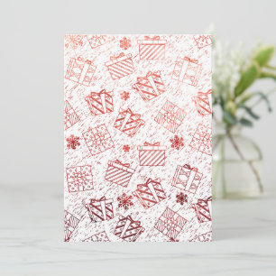 Christmas gifts 5 thank you card