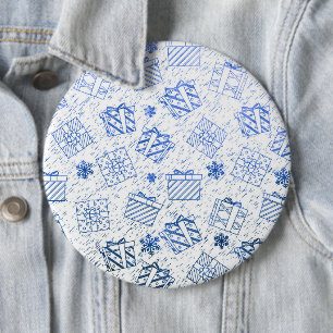 Christmas gifts 6 cm round badge