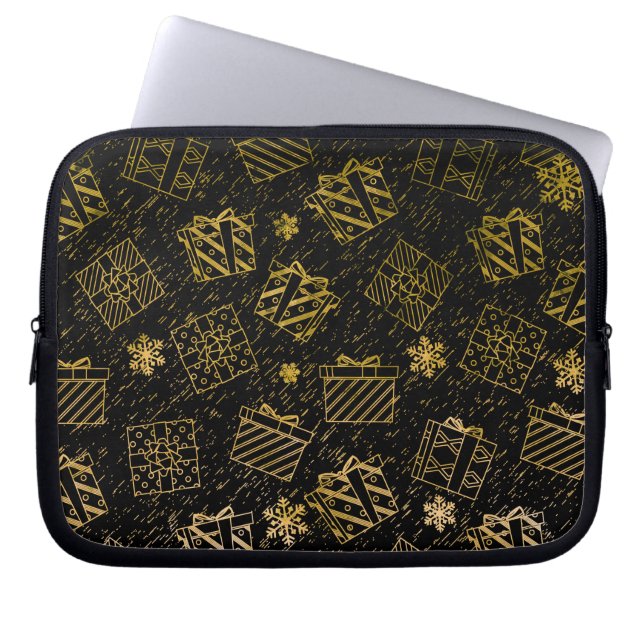 Christmas gifts 8 laptop sleeve (Front)