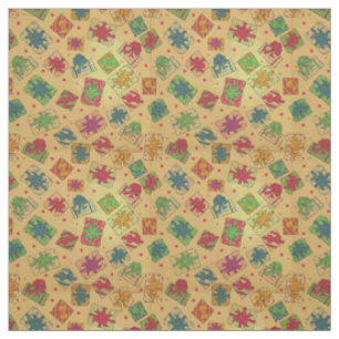 Christmas gifts fabric