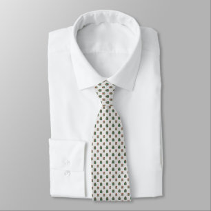Christmas Gifts - Green, Red Men's Custom Necktie