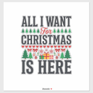 Christmas Gifts Holiday Typography Design