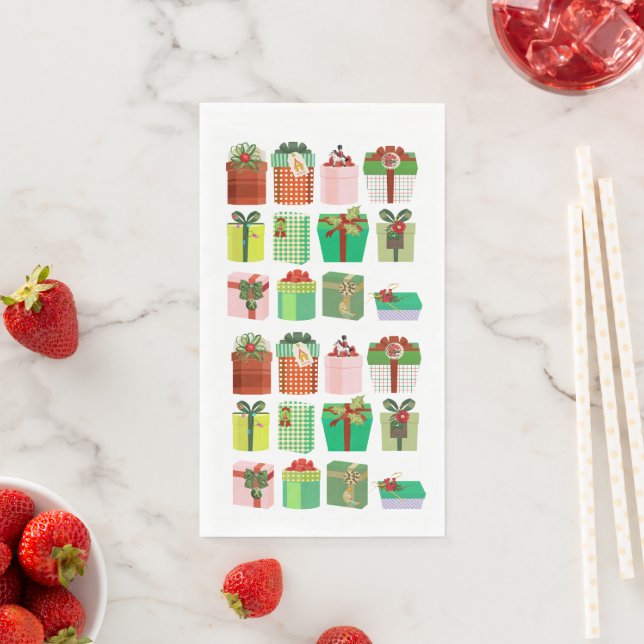 Christmas Gifts Napkin (Insitu)