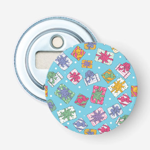 Christmas gifts pattern bottle opener