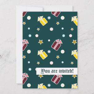 Christmas Gifts Personalised Invitation