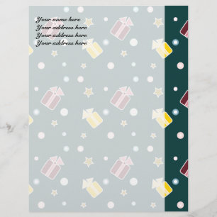 Christmas Gifts Personalised Letterhead