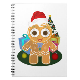 Christmas - Ginger Bread Man Notebook