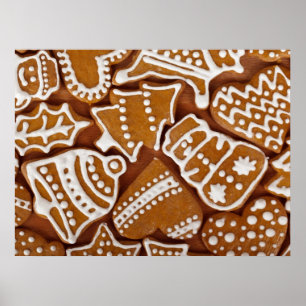 Christmas Ginger Cookies Poster