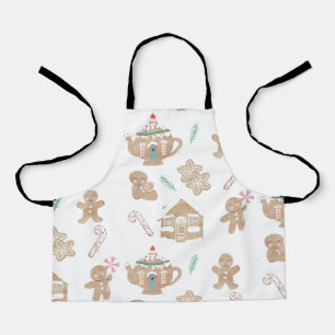 Christmas Gingerbread Apron