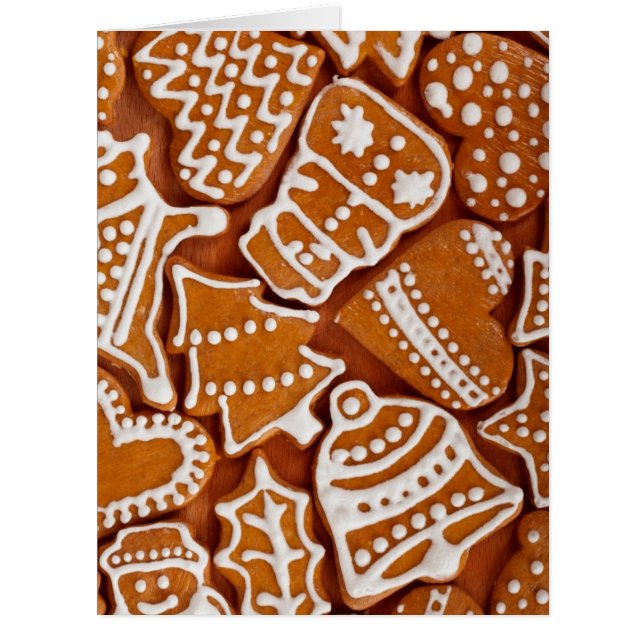 Christmas Gingerbread Biscuits (Front)