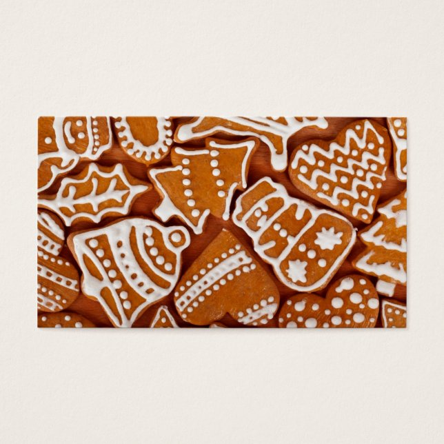 Christmas Gingerbread Biscuits (Front)