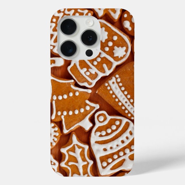 Christmas Gingerbread Biscuits Case-Mate iPhone Case (Back)