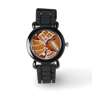 Christmas Gingerbread Biscuits Watch