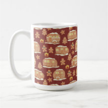 Christmas Gingerbread Camper Mug