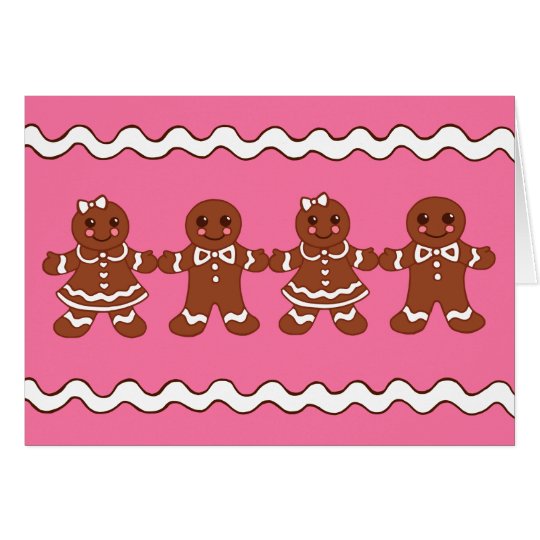 Christmas Gingerbread Card
